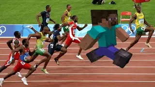 What if Minecraft Steve competed at the Olympics?