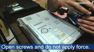 Replacing laptop hard disk drive