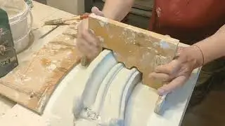 Протяжка карниза