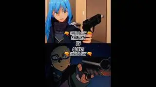 Rimuru Vs Genya { With A Gun Only } #demonslayer #animelover #rimuru