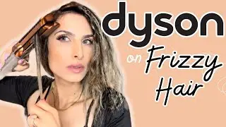 DYSON AIRSTRIAT on FRIZZY hair!