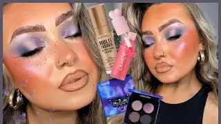 *alot of complaining* Chit Chat GRWM | COOL TONED LILAC MAKEUP