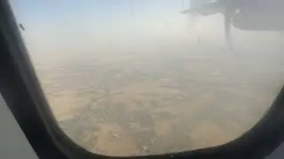 My flight journey from Indore to Ahmedabad