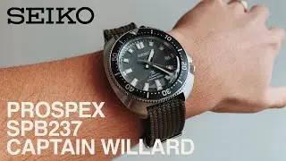 SEIKO Prospex SPB237 Captain Willard Dive Watch Review