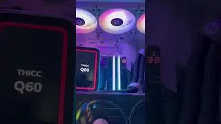 Who is the Thiccest of them all? The HYTE THICC Q60 AIO cooler 😍🔥 for sure 👍 #hyte #funkykit