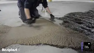 Resiplast self-levelling epoxy screed floor. Altantic
