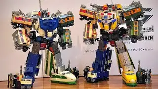 Transformers Masterpiece MPG-08 Trainbot Yamabuki + Raiden Special Formation Shiden - Still Clunky!!