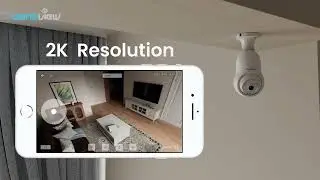 Wansview G6 2K PTZ  Light Bulb Wireless Security Camera