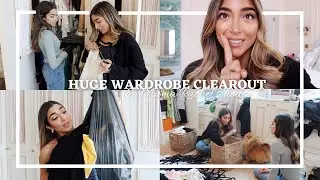 The BIGGEST closet clear out EVER with my sister + Seeing Mama Rachel!
