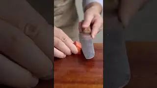 Turning Radishes into Star-Shaped Garnishes! 🌟 | Fun & Easy Cutting Hack