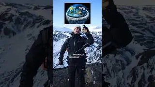 In ANTARCTICA proving the EARTH is FLAT 🌏 