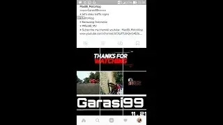 Tutorial upload foto instagram menyambung 