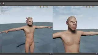 Unreal Engine - Universal Editor of Characters_WIP1
