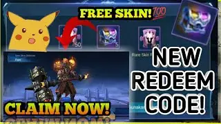 GET PERMANENT SKIN IN THIS CODE!•NEW REDEEM CODE l Epic Skin Giveaway