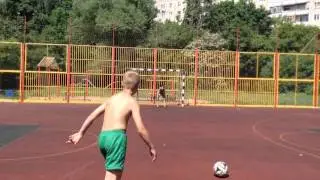 Закрутка мяча для новичков