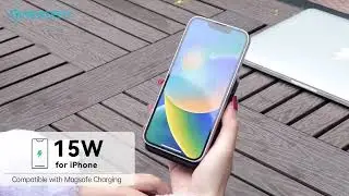 10000mAh Magnetic Battery Pack with Apple Watch Charger