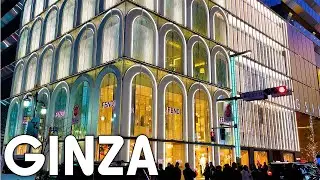 【銀座】クリスマスで賑わう銀座を歩きましょうTokyo Walking Tour｜Elegant & Luxurious ASMR JAPAN TRAVEL