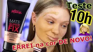 Testing the Matte Intense SUPER FIX foundation from oBoticário | Daria Dasha