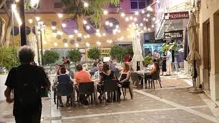 Almeria nocturna/Night Almeria/Ночная жизнь города Испании