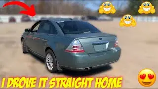 I WON A FORD TAURUS WITH ABSOLUTELY NO ISSUES FROM IAA