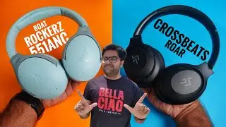 boAt Rockerz 551 ANC VS Crossbeats ROAR Wireless Headphones ⚡⚡ What to consider 🤔🤔