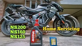NS200 SERVICING AT HOME 🏠 || FULL VIDEO