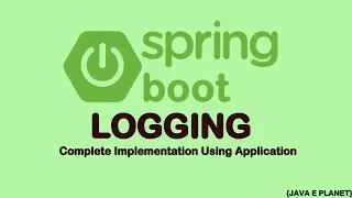 How To Do Logging In Spring Boot Application|| java tutorials||spring boot||javaeplanet 