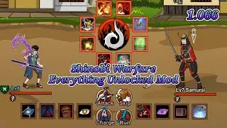 MOD & APK Shinobi Warfare Everything Unlocked Version 1.066 New Update 2025