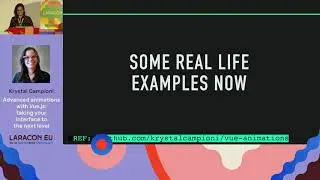 Advanced animations with Vue.js: taking your interface to the next level - Krystal Campioni
