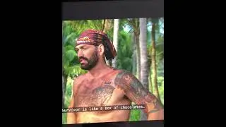 Survivor IS LIKE a box of chocolates Residue #shorts