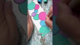 Vytvor si záložku s 3D efektom pomocou UniPosca markerov a craftového skalpela 😉🖌️🎨#artmie #craft