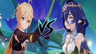 Fungi Battle’s Semifinal Round | Aether vs Layla | Genshin Impact/Beast Tamer’s Tournament Event