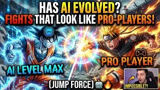 Has AI EVOLVED? FIGHTS THAT LOOK LIKE PRO-PLAYERS! (JUMP FORCE) 🤖🔥