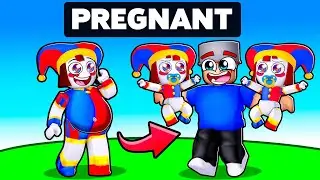 Pomni is PREGNANT With TWINS in Roblox!