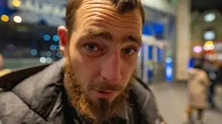 Homeless Man Sleeping Rough in London After Catching Wife Cheating
