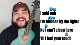 BLINDING LIGHTS - THE WEEKND | Ukulele Cover & Play Along