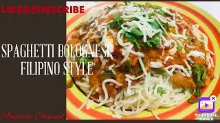 Spaghetti bolognese Aina version |filipino style