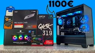 MONTAGE PC CLIENT #14 : MOINS de 1100€ dans le PHANTEKS XT VIEW !