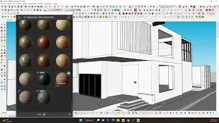 Modelado Exterior | Fachada en esquina Calle principal. Skp 22 Vray 6.0