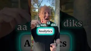 How do you say Analytics?