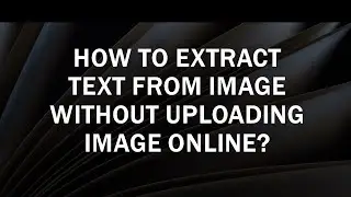 How to Extract Text from an Image | One Note Features