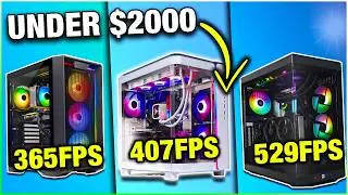 Best Prebuilt GAMING PCs UNDER $2000 in 2025 | HIGH FPS ✅