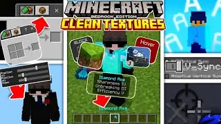 These Packs Make Minecraft Bedrock BETTER!(Cleaner MCPE 1.21+)