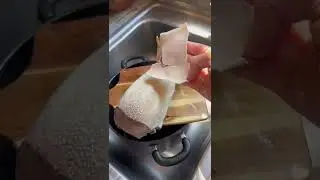 How to clean beef tongue. How to cook beef tongue. Remove the skin from the tongue.