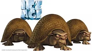Ice Age [2002] - Glyptodon / Doedicurus Screen Time