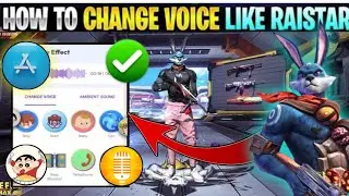 Raistar voice changer app for iphone | How to change voice like cartoon raistar in free fire