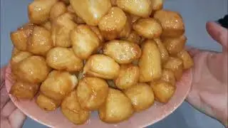 Баурсак с медом на Ифтар.Как приготовить баурсак?