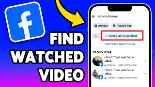 How to Find Videos You Watched on Facebook 2024 | View Recently Watched Videos on Facebook