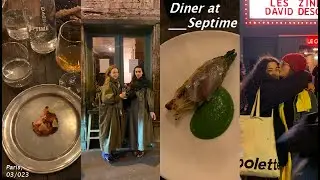 Paris weekend w friends 💛 Septime diner & comedy club x