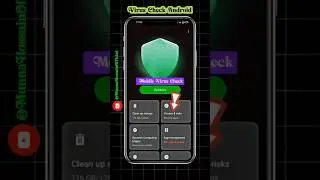 How to Virus Check Android Mobile #shorts #viral #trending #ytshorts